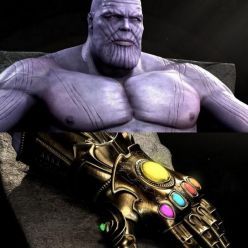 3D model Thanos PBR