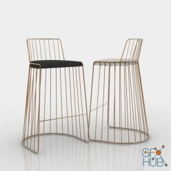 3D model Bar chair