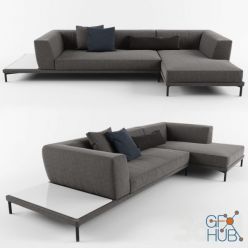 3D model Bonaldo Marc-U sofa