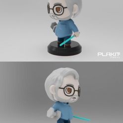 3D model PlaKit George Lucas – 3D Print