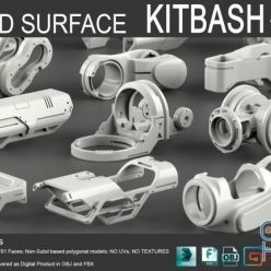 3D model ArtStation Marketplace – Hard Surface KitBash Vol 6