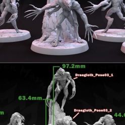 3D model Draegloth (Full Set) – 3D Print