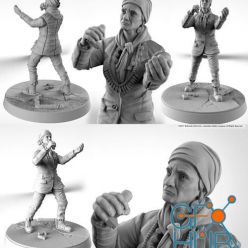 3D model Mama Murphy - Fallout Wasteland Warfare – 3D Print