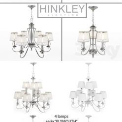 3D model Chandeliers Hinkley seria PLYMOUTH