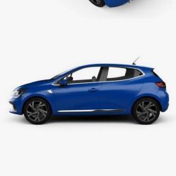 3D model Renault Clio RS-Line hatchback 2019 car