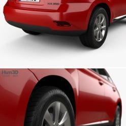 3D model Hum 3D Lexus RX 2010