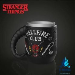 3D model Stranger Things mug or mate (Hellfire Club) – 3D Print