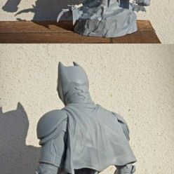 3D model Dark Knight Bust – 3D Print