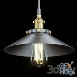 3D model RH pendant lights loft 2