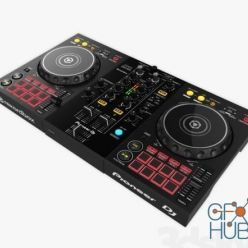 3D model DJ Controller DDJ-400 (max 2011, 2014, fbx, obj)