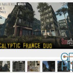 3D model Reallusion – Apocalyptic France DUO