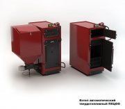 3D model Solid fuel boiler