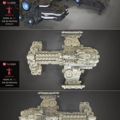 3D model Terran Battlecruiser – 3D Print