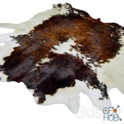 3D model Decorative cow hide