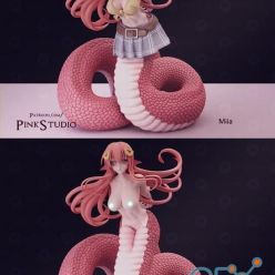 3D model Monster Musume - Miia – 3D Print