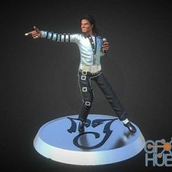3D model Michael Jackson – 3D Print