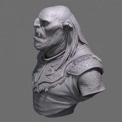 3D model Kaplar the Orc