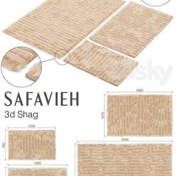 3D model SAFAVIEH 3D SHAG SET