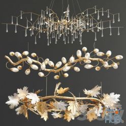 3D model Exclusive Serip Chandelier Collection