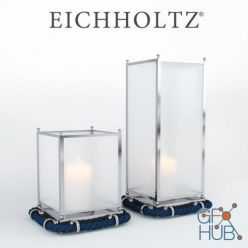 3D model Candlesticks Eichholtz Hurricane Aquarius