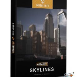 3D model Kitbash3D – Mini Kit Skylines