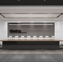 3D model Conference room, lecture hall  017