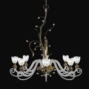 3D model Floral chandelier Ampir Decor
