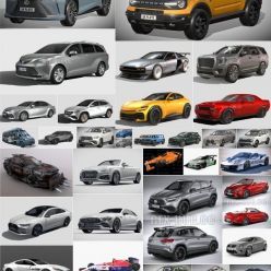 3D model Car 3D Models Bundle November 2022