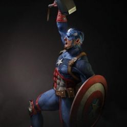 3D model The Captain America – 3D Print