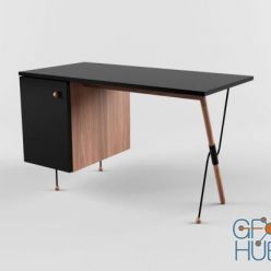 3D model Grossman Desk 62-series
