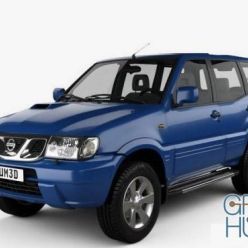 3D model Nissan Terrano II 5-door 2006 Hum 3D