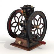 3D model Coffee grinder in retro style