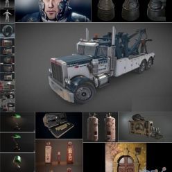 3D model PBR Game 3D-Models Bundle June 2020