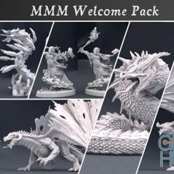 3D model Mini Monster Mayhem Welcome Pack – 3D Print