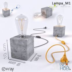 3D model Lamp_M1