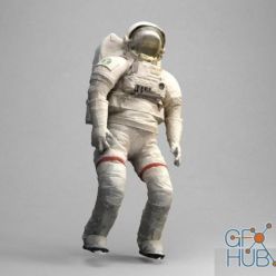 3D model Space Suit Scanned PBR