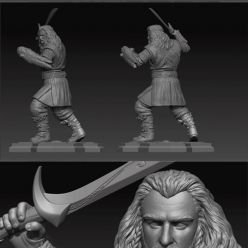 3D model Thorin Oakenshield – 3D Print