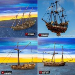 3D model The Lost Ships Complete – 3D Print