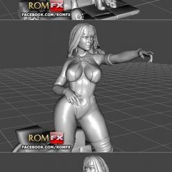 3D model Vampirella Model 2 – 3D Print