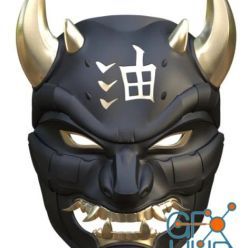 3D model Samurai Mask