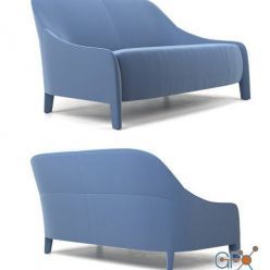 3D model Sofa by Fendi Casa – Audrey Loveseat