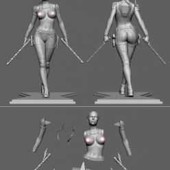 3D model Black Widow NSFW ver – 3D Print