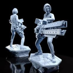 3D model Jill Valentine – 3D Print