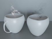 3D model Hot coffee