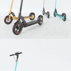 3D model Unicool Foldable Electric Scooter