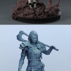 3D model ﻿Sidhe, Slayer – 3D Print