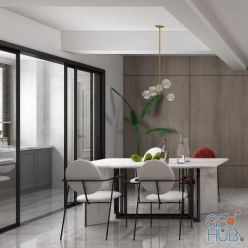 3D model Modern Style Interior 096