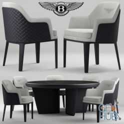 3D model Furniture set Bentley Kendal
