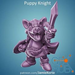 3D model Puppy Knight – 3D Print