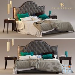 3D model Philipp Selva 2031 Letto Onda sofa